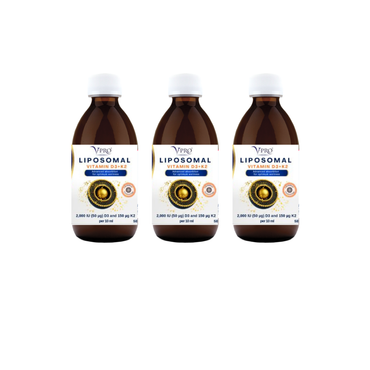 Liposomal Vitamin D3+ K2  3 X250 ml