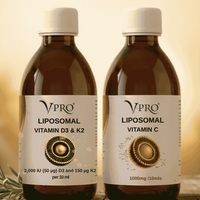 Liposomal Mixed Pack Vitamin C & Vitamin D3:  2 x 250ml
